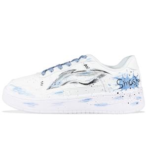 LINING Лининг Понтон Боутс амортизирующие износостойкие дышащие лоу-топ скейтборд обувь мужские стальной синий, цвет Steel Blue