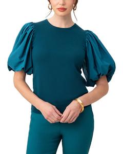 Шерстяной свитер Trina Turk Rhea, синий