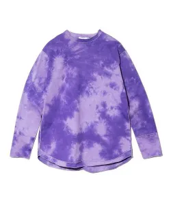 Женская футболка с длинным рукавом и принтом тай-дай KAKELA&TRANQUIL Gsc Womens Select, цвет Purple