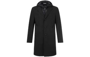 Тренч FW23 черный мужской HUGO BOSS