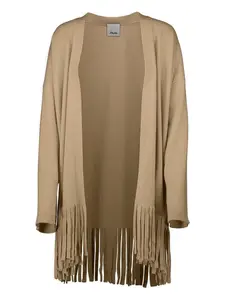 Кардиган из кашемира ALLUDE, нейтральный