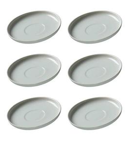 Набор блюдец для эспрессо jasper, 6 шт. Ritzenhoff, зеленый