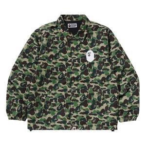 Куртка BAPE ABC Camo NYC Logo Coach Jacket, Green
