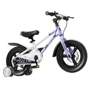 Детский велосипед High Carbon Steel Linear Pull Disc Brake Finger Power Braking Kids' 361°, magnesium alloy car frames (one-piece wheels)-lavender