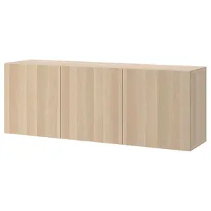 Навесной шкаф, под беленый дуб, 180x42x64 см, LAPPVIKEN BESTÅ IKEA