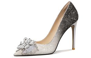 Туфли-лодочки Thousand Form Aurora Slim Heel на высоком каблуке 10 см Lily Wei, черный