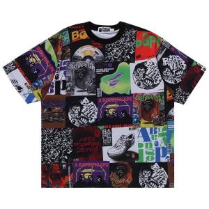 Футболка BAPE Album Monogram Tee 'Multicolor'