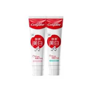 COLGATE Отбеливающая зубная паста с ферментами и защитой от моли для очистки и свежести дыхания с жасминовым вкусом