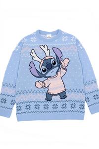 Женский рождественский свитер Vanilla Underground, синий