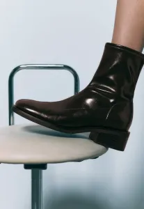 Повседневные мягкие классические ботильоны Stradivarius, Brown