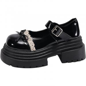 Boldi Kuki Массивные туфли Мэри Джейн для женщин глянцевый черный, цвет Gloss Black