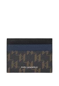 Кошелек KARL LAGERFELD Business card holder, Black/Brown/Black