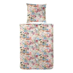 Цветы для постельного белья из перкаля Hahn Haustextilien Gmbh, розовый