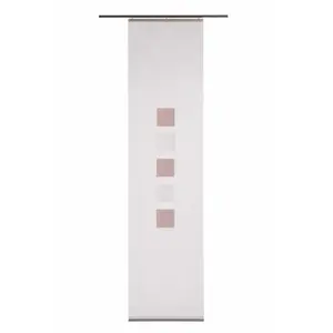 Штора на липучке Elias, 1 шт., геометрический, современный, для гостиной и спальни Homing, Rosé