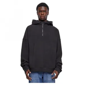 Худи Urban Classics Oversized Polar Fleece, черный