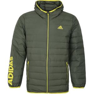 Детская пуховая куртка Adidas, зеленый