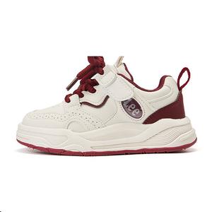 Износостойкие легкие амортизирующие нескользящие противоударные низкие детские кроссовки для скейтбординга Lee, белый