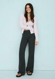 Брюки Bershka Trousers, Dark Grey