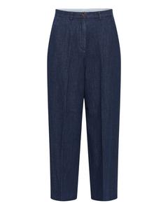 SOAKED IN LUXURY Обычные плиссированные брюки 'SLChaman Malo' в синем, темно-синем цвете