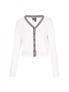 Женский кардиган цвета слоновая кость DreiMaster Maritim