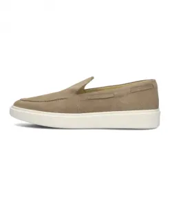 Бежевые замшевые лоферы для мужчин Goosecraft, бежевый