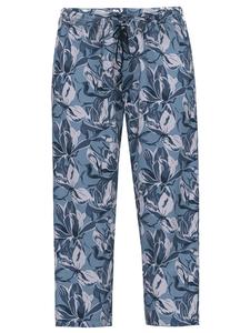 Пижамные штаны Mix & Match лавандово-синего цвета Ammann