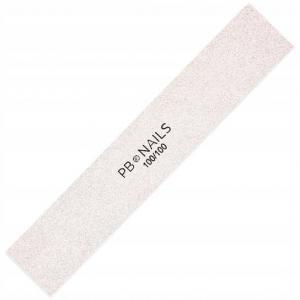 Пилочка для ногтей, Пластина, 100/100, 1 шт. PB Nails
