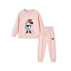Повседневный спортивный костюм Minnie серии 2 предмета детский Disney, розовый
