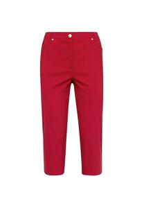 Короткий размер: суперэластичные брюки-капри Carla Goldner, красный