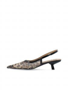 Bianco Туфли-лодочки с открытой пяткой 'BIAKRISTIN' в крапчатом коричневом цвете