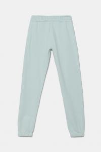 Детские хлопковые спортивные брюки Guess, бирюзовый