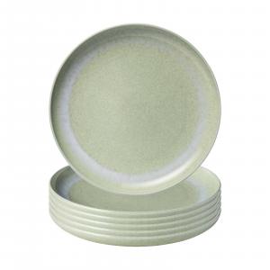 Набор из 6 тарелок для завтрака Perlemor Alga зеленого цвета, диаметр 23,8 см like.Villeroy & Boch, зеленый