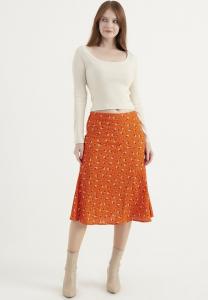 Юбка А-силуэта Herita, цвет orange