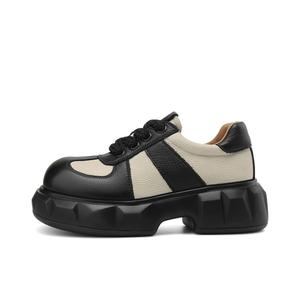 OCCAMAN Женские повседневные туфли на один каблук черные, цвет Black