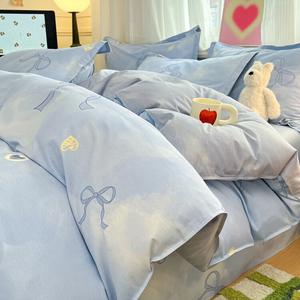 Antarctic Пододеяльник 160х210 см из чистого хлопка, цвет Dyeing Blue Knot - Lan