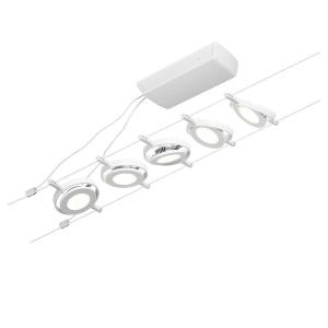 Светодиодный потолочный светильник Paulmann Corduo III, поликарбонат/алюминий - 5-пламенный