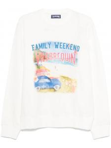 Толстовка с графичным принтом Vilebrequin, белый