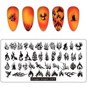 Пластина для штампа для ногтей, Tojato