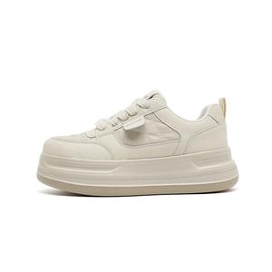 DAPHNE Женские противоскользящие износостойкие низкие кедры для скейтбординга бежевые, цвет Beige