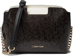 Сумка через плечо Calvin Klein Finley, Brown/Khaki/Black/White