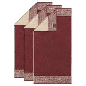 Cawö Полотенце в красном цвете