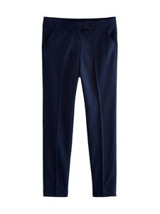 Тканевые брюки Next Regular Pants, темно-синий