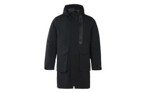 Пальто-парка мужское черное Nike, черный