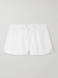 Льняные шорты Dolphin James Perse, белый