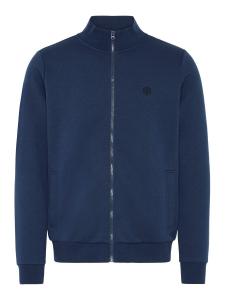 BLEND Толстовка с молнией 'BHTomi' в синем цвете