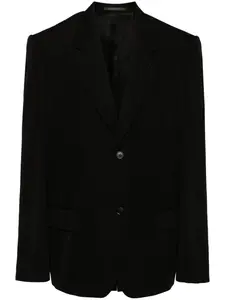 Твиловый пиджак BALENCIAGA, черный