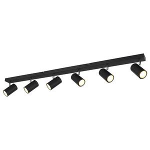 Потолочный светильник Globo Lighting Robby, железо - черное - количество языков пламени: 6