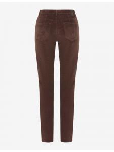 BRAX Вельветовые брюки Mary шоколадного цвета