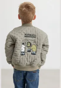 Куртка oki, унисекс, бомбер Marmar Copenhagen, Olive Stone