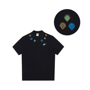 Nike Спортивная поло мужская black